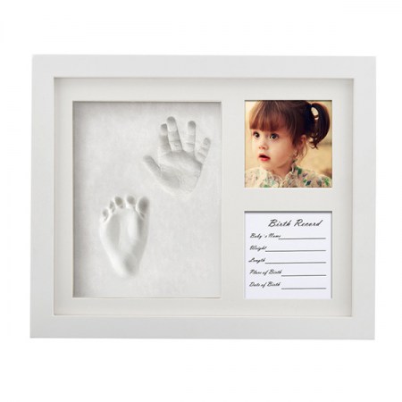 baby handprint frame clay kit